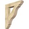 Ekena Millwork Funston Slat Rough Sawn Bracket, Douglas Fir, 6"W x 34"D x 40"H BKT06X34X40FST06RDF - alternate 1